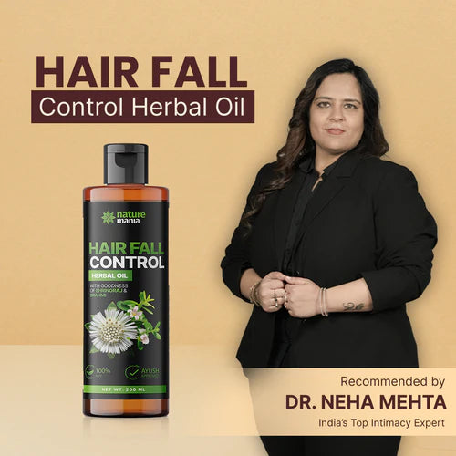 Nature Mania Herbal Hair Oil - 100 ml | Anti Hair fall Ayurvedic Oil