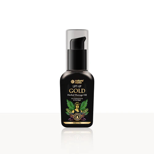 Lift-up Gold Herbal Massage Oil For Men (50ml)